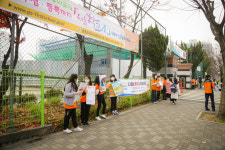 일산소방서, 문촌초 한국119청소년단과 함께하는 불조심 캠페인 실시