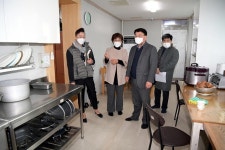 김종효 광주광역시 행정부시장, 노숙인쉼터·그린시티사업 현장 점검