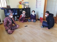 김인수 거창군 신원면장, 관내 경로당 순회 방문