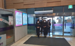 박정미 양산소방서장, 설 명절 대비 웅상중앙병원 화재안전컨설팅
