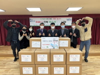 은평구 갈현2동, 지역사회보장협의체과 (주)프레바이오 코퍼레이션 주관 마스크 나눔식 개최