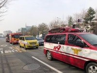 고양소방서, 소방차 길 터주기 캠페인 실시