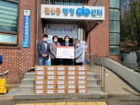 고양시 원신동, 하성교회 후원 ‘기쁨나눔상자’ 전달