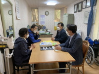 고양시 탄현2동, 운영 재개한 경로당 순회방문