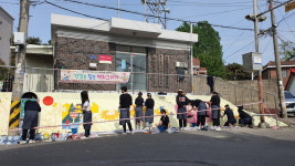 고양시 중산2동, ‘건강 담은 벽화 그리기’ 사업 추진