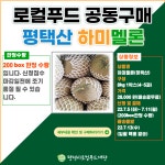 평택시로컬푸드재단, 지역산 메론 공동구매 진행