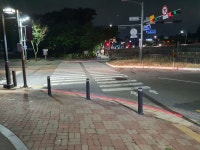 용인시 기흥구 동백2동, 주민 보행안전 위해 교통안전 시설물 설치