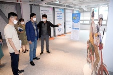 김광진 광주광역시 문화경제부시장, 디지털정보도서관 만화(웹툰)코너 신설 행사 참석