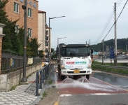 광주시 광남2동, 태전지구등 도로살수차 운영