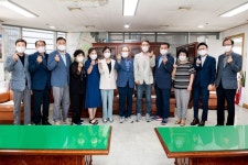 광진구의회, 주민자치회 회장단과 간담회