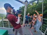 함양군, 함양대봉산휴양밸리 모노레일·집라인, 산삼축제 집중 홍보