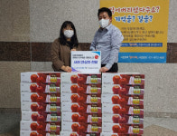 고양시 일산동구보건소, 취약계층 명절맞이 과일 나눔