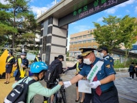 고양署, 동산초교 어린이등굣길 교통안전캠페인 실시
