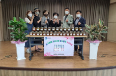 생활개선 수원시 연합회, 화서1동 행정복지센터에 밑반찬 전달