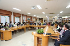 박종훈 교육감,  창원 신월고 방문