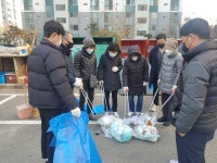 수원시 화서2동, 쓰레기 분리배출·감축 샘플링 실시