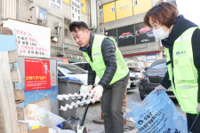 도봉구 창4동, 주민과 함께한 무단투기 취약구역 대청소