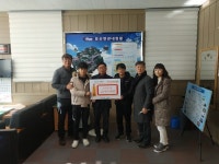 합천군 묘산중학교 비즈쿨동아리, 따듯한 나눔 실천