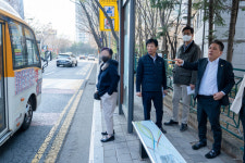 용인특례시의회 이창식 의원,  신봉지역 마을버스 운행 현장 방문