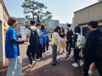 서해고등학교, 등굣길 사이버 폭력 예방 캠페인과 선언식 진행