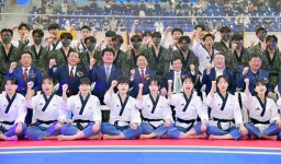 강기정 광주광역시장, 제25회 5·18민주화운동 기념 시장기 전국 태권도대회 참석