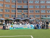 목포석현초교, 학부모 참여 환경 봉사 진행