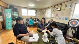 하남시 초이동, 경로당 찾아 보건복지 통합상담