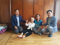 합천군 쌍백면, 100세 어르신 장수축하금 전달