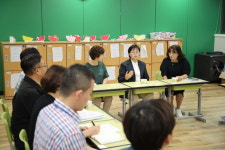 이순희 강북구청장, 유현초교 모듈러 校舍 안전 점검