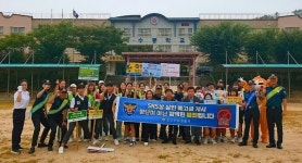 단원경찰서-학부모폴리스연합, 안산석수중학교서  학교폭력근절 캠페인 진행