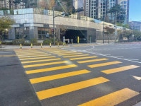 서초구, 모든 스쿨존에 노란색 횡단보도 설치··· 옐로카펫도 확대