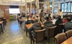 백년식당 서서갈비, 안산시 초지동 경로당 어르신 오찬 대접