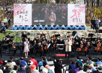 노원구,  ‘2024년 당현천 벚꽃음악회’ 참석