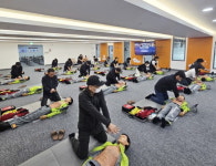 인천환경공단 송도스포츠파크, 응급처치 교육 시행