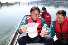 홍태용 김해시장, 김해 상수원 낙동강 시찰