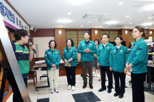 서울 중구의회, 을지연습 상황실·환경공무관 휴게실 격려 방문