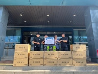 대청집 평택안중점, 이웃사랑 김 선물 세트 기탁