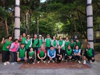 인천시 남동구 논현1동, 오봉산전원마을 주민들 깨끗한 마을 만들기 동참