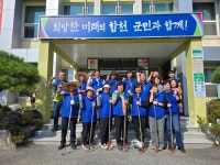 합천군 야로면 주민자치위, “꽃피는 고장 만들기” 행사