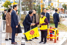 도성훈 인천시교육감, 신광초 주변 통학로 현장 점검