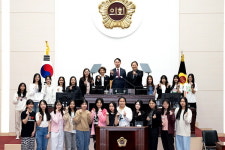 태국 Prasarnmit 국제학교 학생들, 인천시의회 방문