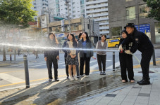 성동구 옥수동, 공공기관 합동 소방 훈련 실시