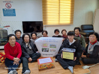 전남 영광염산중학교, 학생들 김장 담가 경로당 7곳에 나눔 봉사 귀감