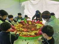 순천도사초교, 취약계층 위한 김장김치 기부