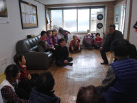 진주시 초장동, 새해맞이 경로당 순회 방문