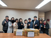 ‘행복한 설맞이’ 인천시 남동구 만수2동, 1단 1노 경로당 후원 물품 전달