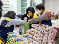서대문구 북아현동 지역사회보장협의체, 떡국 떡 복주머니 나눔 눈길