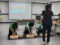 강남구 논현1동, 가상현실(VR) 활용한 재난 대응 훈련 실시
