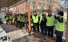 인천시 미추홀구 주안2동 주민자치회, 봄맞이 초화 심기 행사로 ‘즐거운 등하굣길’ 조성해