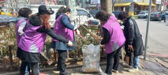 안산시 와동 통장협의회, 봄맞이 환경정화 활동 시행